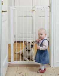  Babydan Premier PET GATE magas rács 73-86 cm, fehér