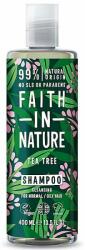 Faith in Nature teafa natúr sampon zsíros és korpás hajra - 400 ml
