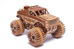 Wood Trick Puzzle 3D Mecanic, Monster Truck, 556 piese (WDTK015)