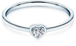 SAVICKI Inel de logodnă Pure: aur alb, diamant - savicki - 4 435,00 RON