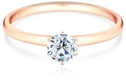 SAVICKI Inel de logodnă SAVICKI: aur roz, diamant - savicki - 11 109,00 RON