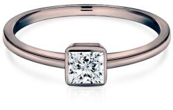 SAVICKI Inel de logodnă Pure: aur negru, diamant - savicki - 11 738,00 RON