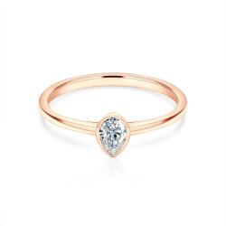 SAVICKI Inel de logodnă Pure: aur roz, diamant - savicki - 8 392,00 RON