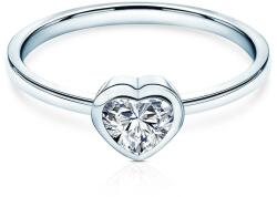 SAVICKI Inel de logodnă Pure: aur alb, diamant - savicki - 10 964,00 RON