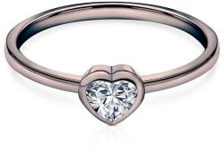 SAVICKI Inel de logodnă Pure: aur negru, diamant - savicki - 9 809,00 RON
