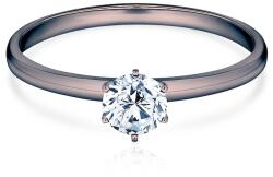 SAVICKI Inel de logodnă SAVICKI: aur negru, diamant - savicki - 14 861,00 RON