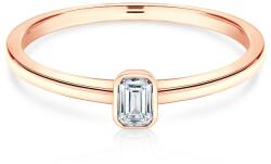SAVICKI Inel de logodnă Pure: aur roz, diamant - savicki - 4 036,00 RON