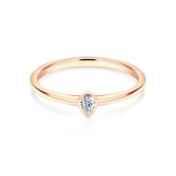 SAVICKI Inel de logodnă Pure: aur roz, diamant - savicki - 2 694,00 RON