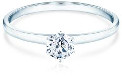 SAVICKI Inel de logodnă SAVICKI: aur alb, diamant - savicki - 7 821,00 RON