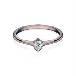 SAVICKI Inel de logodnă Pure: aur negru, diamant - savicki - 9 717,00 RON