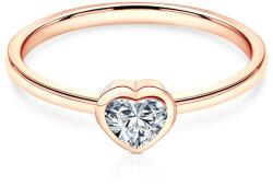 SAVICKI Inel de logodnă Pure: aur roz, diamant - savicki - 7 823,00 RON