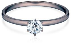 SAVICKI Inel de logodnă SAVICKI: aur negru, diamant - savicki - 8 425,00 RON
