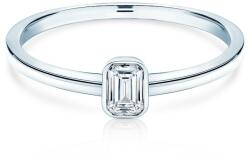 SAVICKI Inel de logodnă Pure: aur alb, diamant - savicki - 7 712,00 RON