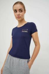 EA7 Emporio Armani t-shirt női, fekete - sötétkék XS