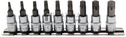 BGS technic Behajtófej-készlet | 6, 3 mm (1/4") | T-profil (Torx) T10 - T50 - BGS 2164 (BGS 2164)