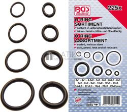 BGS Technic O-gyűrű készlet | Ø 3 - 22 mm | 225 darabos - BGS 8044 (BGS 8044)