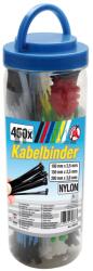  BGS Kraftmann Kábelkötegelő-készlet | színes | 100 - 200 mm | 450 darabos - BGS 80873 (BGS 80873)