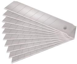 Extol tartalék pengék tapétavágó késhez, 10 db, 25×126×0, 7 mm, törhető, SK4 acél, HRC >64, tripla vágóél - MBL 8855093 (MBL 8855093)