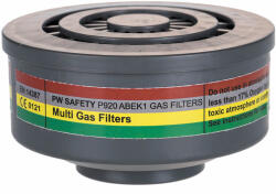Portwest Gáz szűrő ABEK1 speciális menetes csatlakozás - P920GRR (P920GRR)