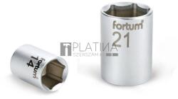 Fortum dugófej, 1/2", 61CrV5, mattkróm, 38mm hosszú - MBL 4700419 (MBL 4700419)