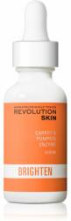Revolution Beauty Brighten Carrot & Pumpkin Enzyme ser regenerant si iluminator 30 ml