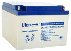 Ultracell Acumulator plumb acid Ultracell 12V 26Ah (BAT-LEAD-12V26AH-UC)