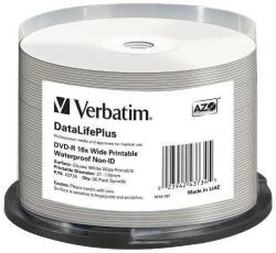 Verbatim Mediu optic Verbatim DVD-R AZO 4.7GB GLOSSY PRINTABLE WATERPROOF SURFACE (43734)