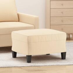 vidaXL Taburet, crem, 60x50x41 cm, material textil (349329) Canapea