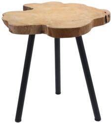 H&S Collection Măsuță laterală, 40 cm, lemn de tec J11300330 (442177)