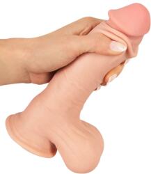 Nature Skin Dildo with Movable Skin 19, 9cm