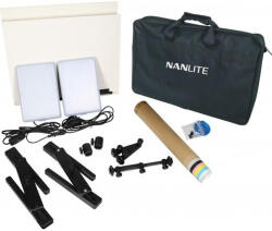 NANLITE COMPAC 20 LED lámpa kit (2 darab)
