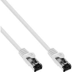 InLine Cablu de retea RJ45 S/FTP PiMF Cat. 8.1 LSOH 0.5m Alb, InLine IL78850W (IL78850W)