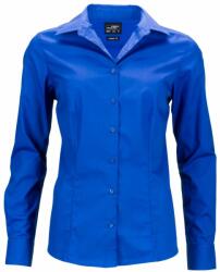 Daiber Cămașă pentru femei cu mânecă lungă JN641 - Albastru regal | 3XL (JN641-1748234)