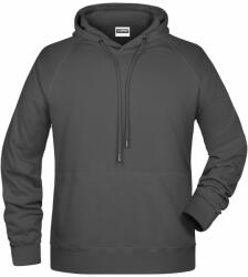 Daiber Hanorac pentru bărbați cu glugă din bumbac bio 8024 - Grafit | 4XL (8024-1782974)
