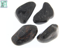 Palm Stone Turmalina Neagra cu Hematit Minerala Naturala - 45-53 x 27-37 mm - (XXL) - 1 Buc