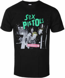 ROCK OFF Tricou pentru bărbați Sex Pistols - Poza de copertă - Negru - ROCK OFF - SPTS47MB