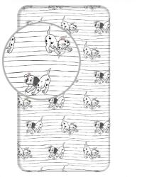 Jerry Fabrics Disney 101 Kiskutya gumis lepedő 90x200cm (JFK959640)