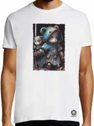 Magnolion Mesevilág lány és maci avatar póló