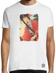 Magnolion Japán férfi kimonóban póló