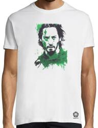 Magnolion Graffiti művészet Keanu Reeves póló