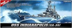 Academy USS Indianapolis CA-35 1:350 (14107)