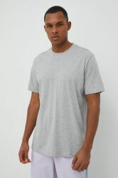 Adidas pamut póló szürke, melange, IC9789 - szürke S