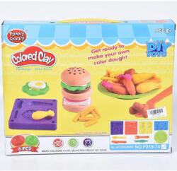 Magic Toys Funny Lucky Ebédkészítő gyurmaszett 6 db különböző színű gyurmával formákkal (MKL668831)