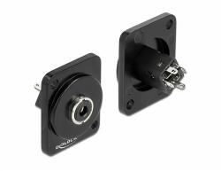 Delock D-típusú Modul 3, 5 mm 3 tűs sztereó jack hüvely forrasztott konnektorhoz (86789) - dellaprint