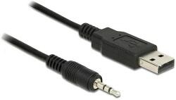 Delock Cable USB TTL male > 2.5 mm 3 pin stereo jack male 1.8 m (5 V) (83788)