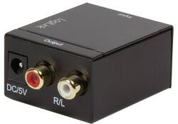 LogiLink Koaxial and Toslink to analog L/R audio converter (CA0100)