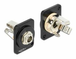 Delock D-típusú Modul 6, 35 mm 3 tűs sztereó jack hüvely forrasztott konnektorhoz (86790) - dellaprint