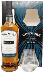 Bowmore Legend Whisky 0.7L + 1 Pahar, 40%