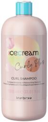 Inebrya Ice Cream Curly Plus hidratáló sampon göndör, hullámos vagy kémiai dauerolás utáni hajra 1000 ml
