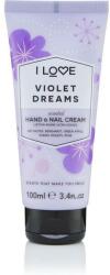 I Love Cosmetics Cremă de mâini Violet Dreams - I Love Violet Dreams Hand and Nail Cream 100 ml